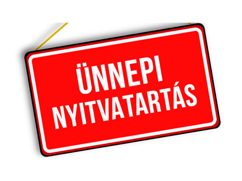 Hulladékudvarok ünnepi nyitvatartása - Pünkösd
